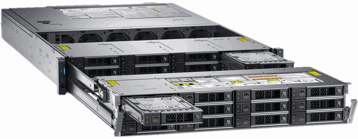 Сервер Dell PowerEdge R760xd2 - Intel Xeon Gold 6426Y 2.5Ghz 16 Cores