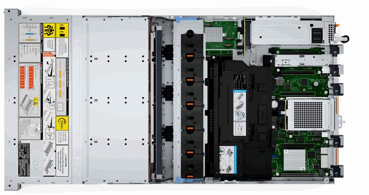 Сервер Dell PowerEdge R760xd2 - Intel Xeon Gold 5420+ 2.0Ghz 28 Cores