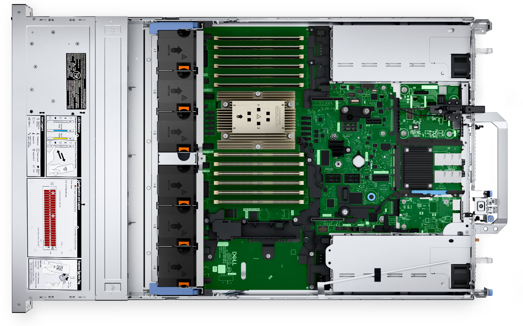 Сервер Dell PowerEdge R7615 - AMD EPYC 9654 2.40GHz 96 Cores