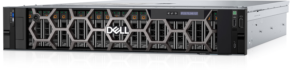 Сервер Dell PowerEdge R7615 - AMD EPYC 9124 3.0GHz 16 Cores