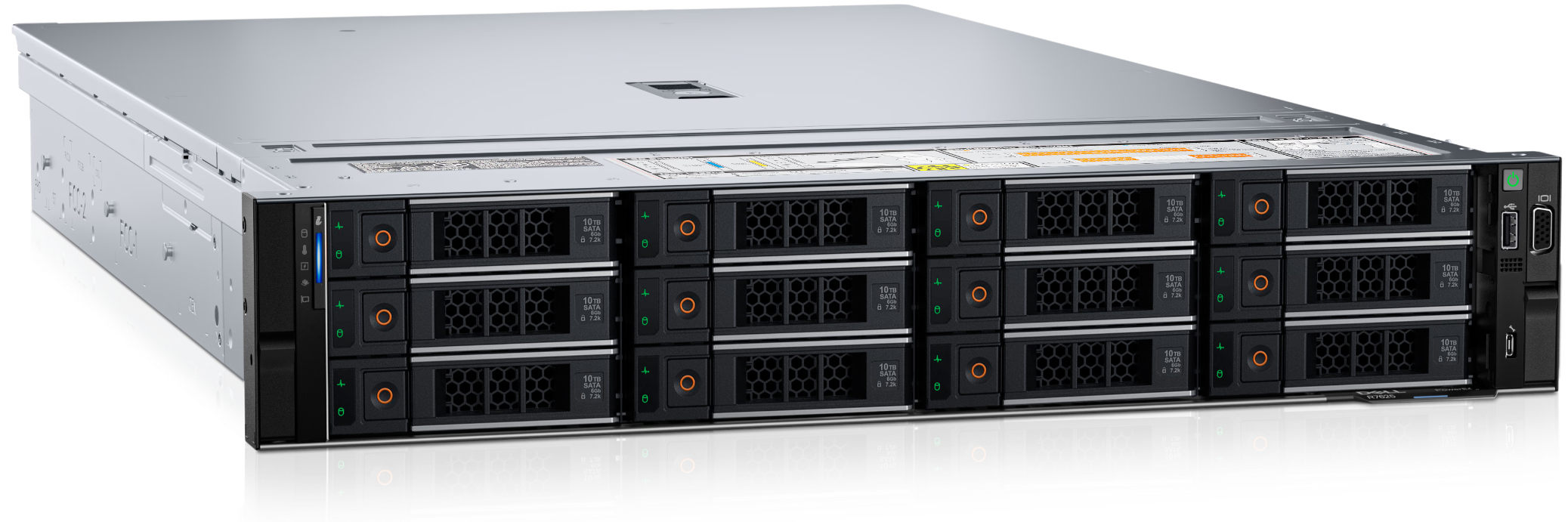 Сервер Dell PowerEdge R7625 - AMD EPYC 9654 2.40GHz 96 Cores