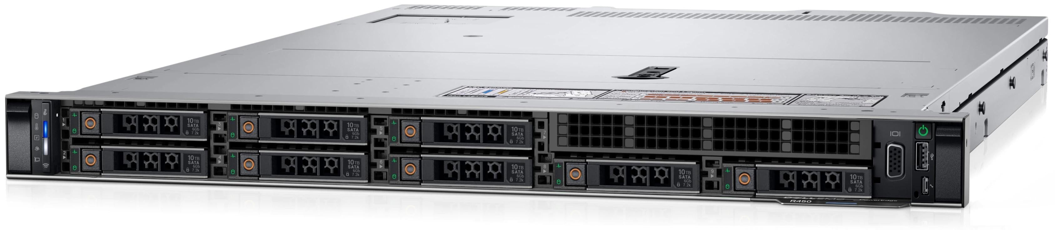 Dell PowerEdge R450 - Intel Xeon Gold 5315Y 3.2Ghz 8 Cores