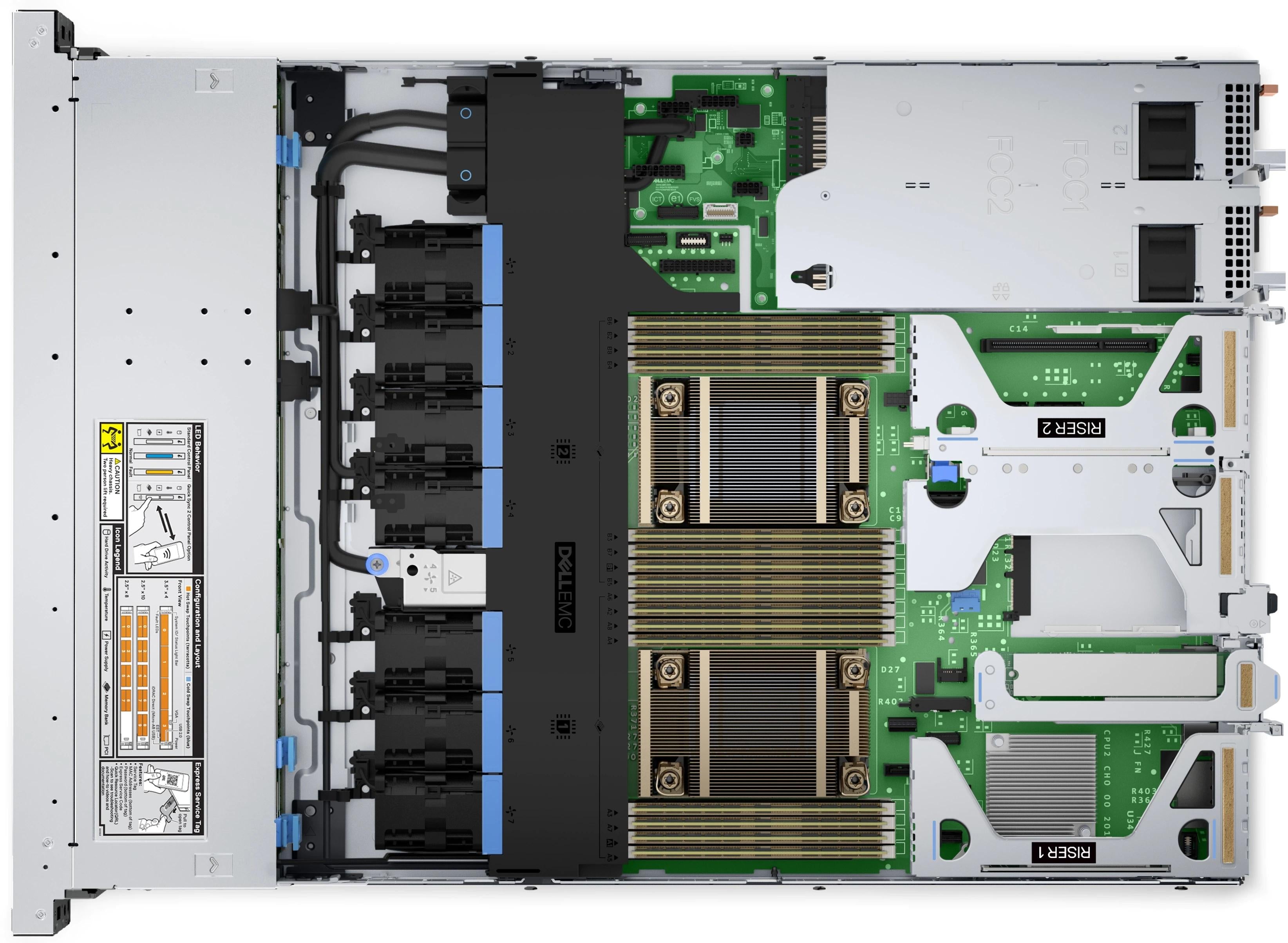 Dell PowerEdge R450 - Intel Xeon Gold 5318N 2.1Ghz 24 Cores