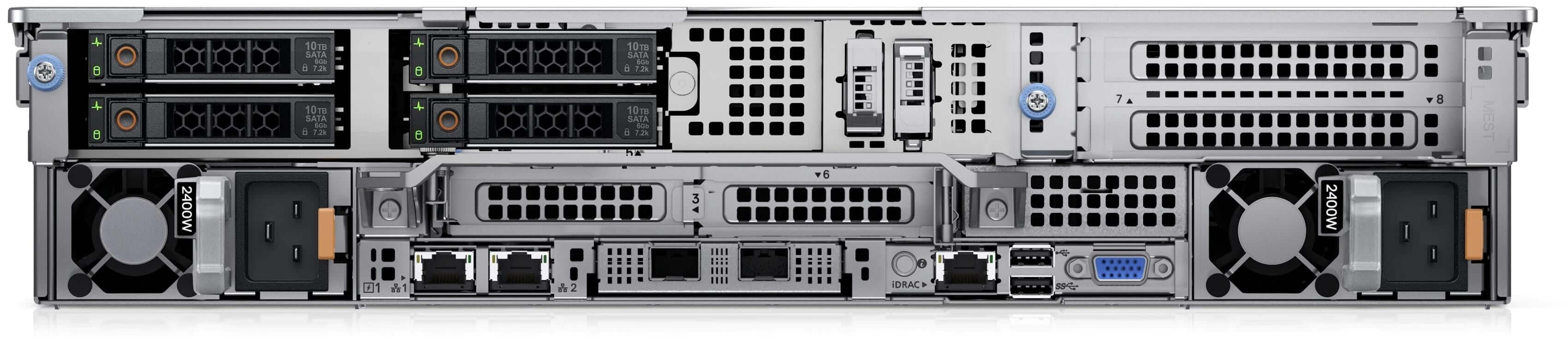 Сервер DELL PowerEdge R750 / Dual Xeon Silver 4310 2.1-3.3Ghz 12 Cores