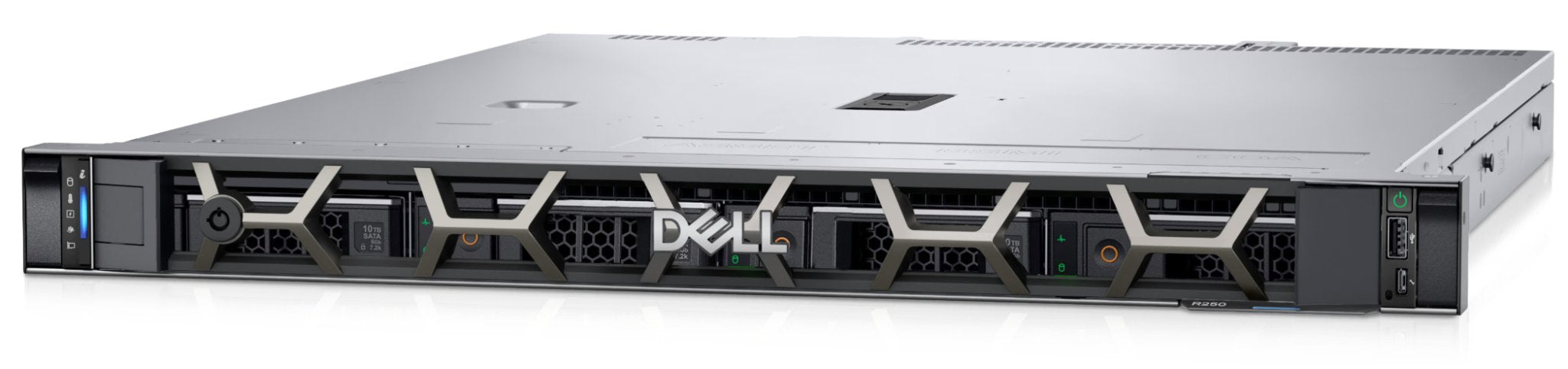 Сервер Dell PowerEdge R250 - Intel Xeon E-2356G 3.2Ghz 6 Cores