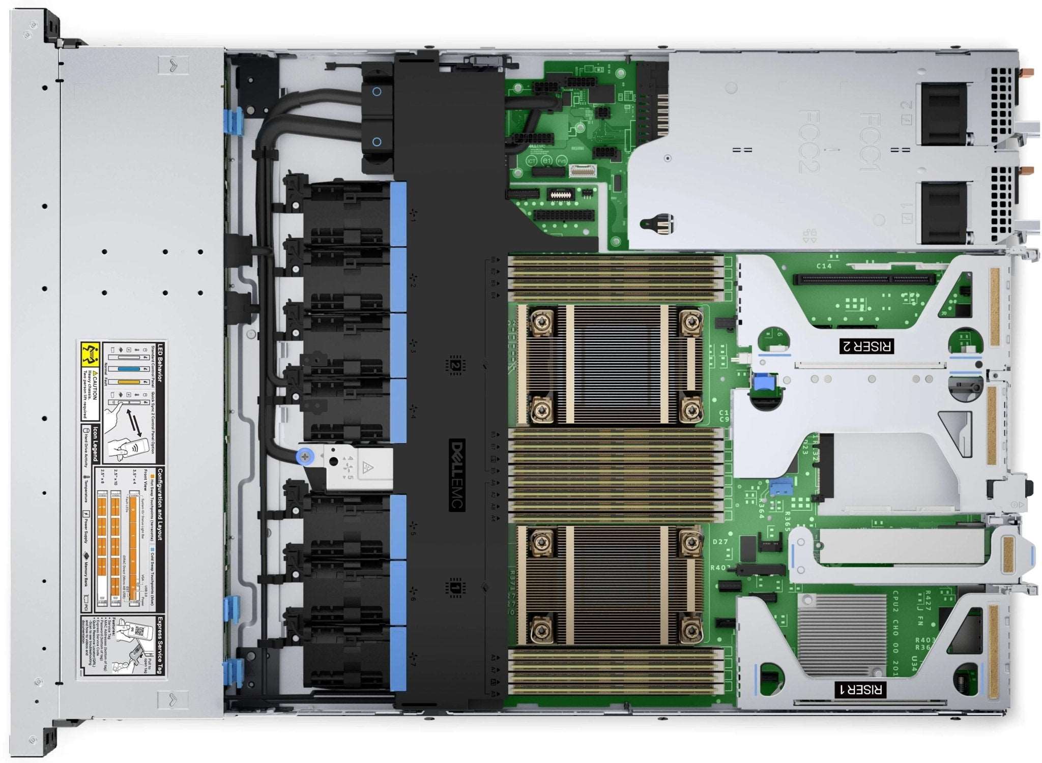 Сервер Dell PowerEdge R450 - Intel Xeon Gold 5318N 2.1Ghz 24 Cores - Server Solutions