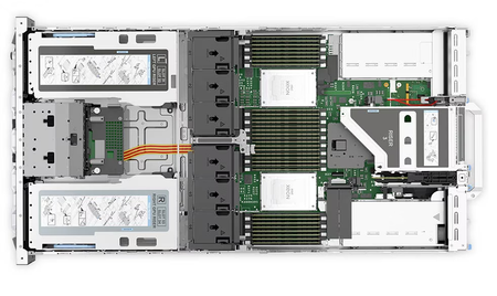 Dell PowerEdge R750xa - Intel Xeon Gold 5318N 2.1Ghz 24 Cores GPU NVIDIA H100 80GB