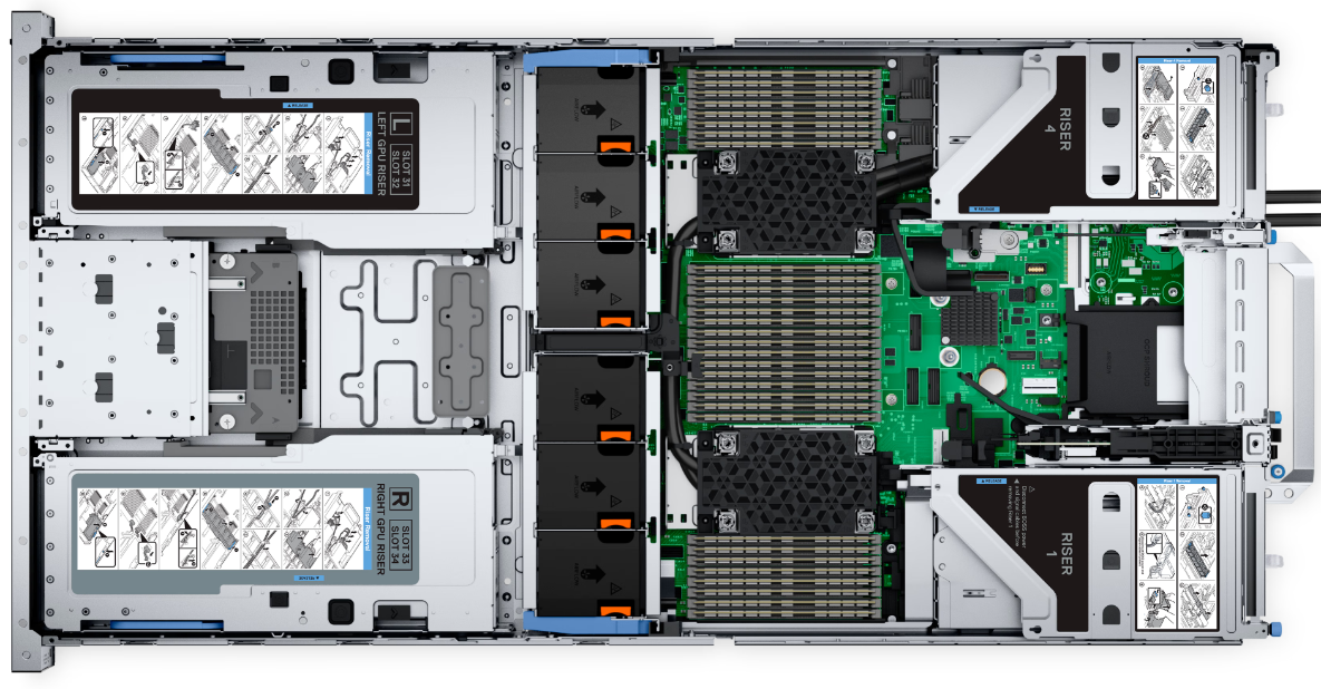 Dell PowerEdge R760xa - Intel Xeon Gold 5415+ 2.9Ghz 8 Cores GPU NVIDIA H100 80GB