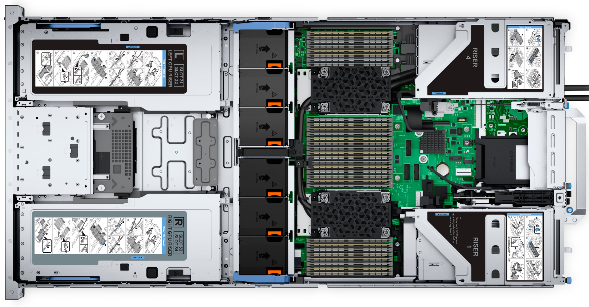 Dell PowerEdge R760xa - Intel Xeon Gold 5418Y 2.0Ghz 24 Cores GPU NVIDIA H100 80GB